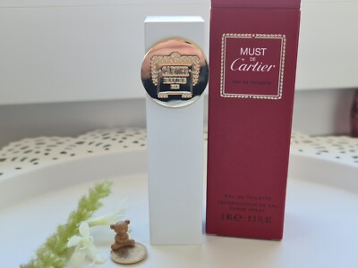 Must de Cartier, 9 ml EdT im edlen Taschenflakon & Box