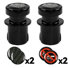 2pcs Car Cigarette Lighter Plug Outlet Cover Cap Socket 21mm Universal Power New