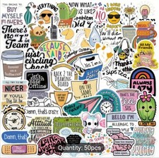 20 PCS Sarcastic Funny Sayings Quotes Stickers BRAND NEW