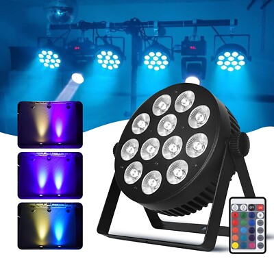 Stage Light Led Par Aluminum Cast Fanless Accent Light DMX RGBW