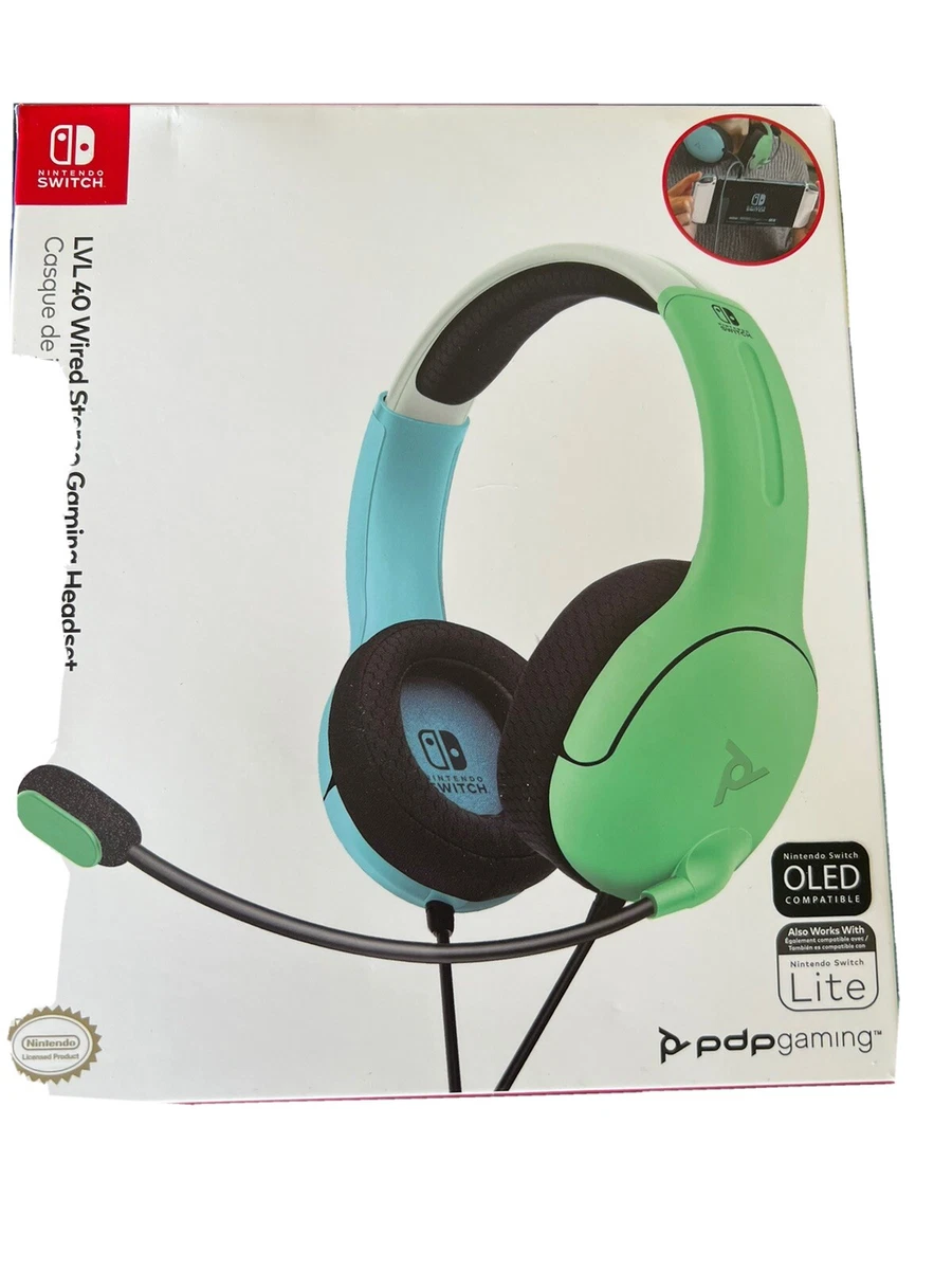  PDP Gaming LVL40 Stereo Headset with Mic for Nintendo