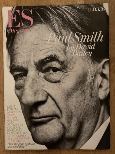 Evening Standard ES London Fashion Life Society Paul Smith David Bailey 11.03.16