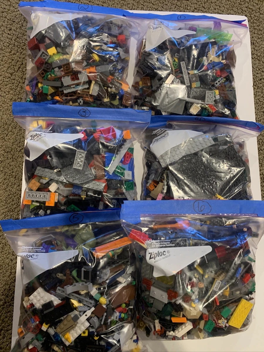 Bulk Gallon Sized Bag of Legos. PRICE IS PER BAG. Random Legos In