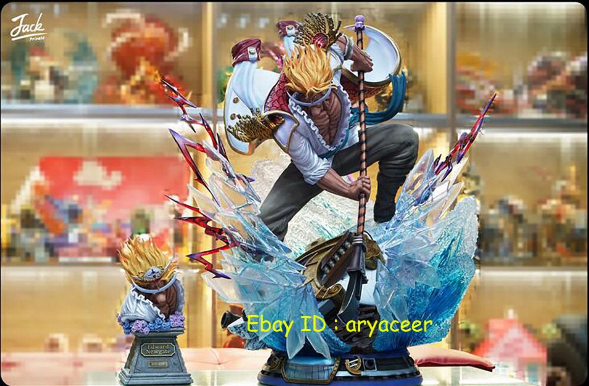 JacksDo Jack-001 One Piece 1/6 Edward Newgate Statue Figure Model In Stock