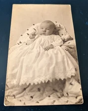 Real Photo Postcard "Early 1900 baby" must see