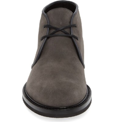 Aquatalia 265086 Mens Rinaldo Suede Chukka Boots Dark  display picture 3
