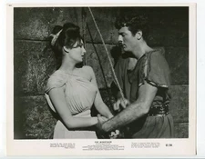 Minotaur, the Wild Beast of Crete-Rosanna Schiaffino-5x7- B&W- Still