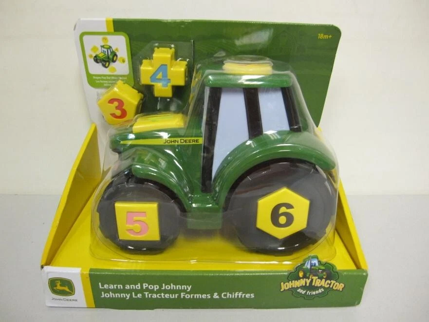 John Deere Learn and Pop Johnny Tractor and Friends by TOMY #LP67345, NEW - Image 2 of 2