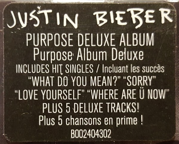Purpose: Fan Box by Justin Bieber ジャスティン JUSTIN BIEBER PURPOSE SUPER DELUXE FAN BOX INC. DLX CD + T