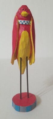 Russ Berrie Bird Figurine-Very Unique''STANDING TALL & PROUD!  A Must Have #16922