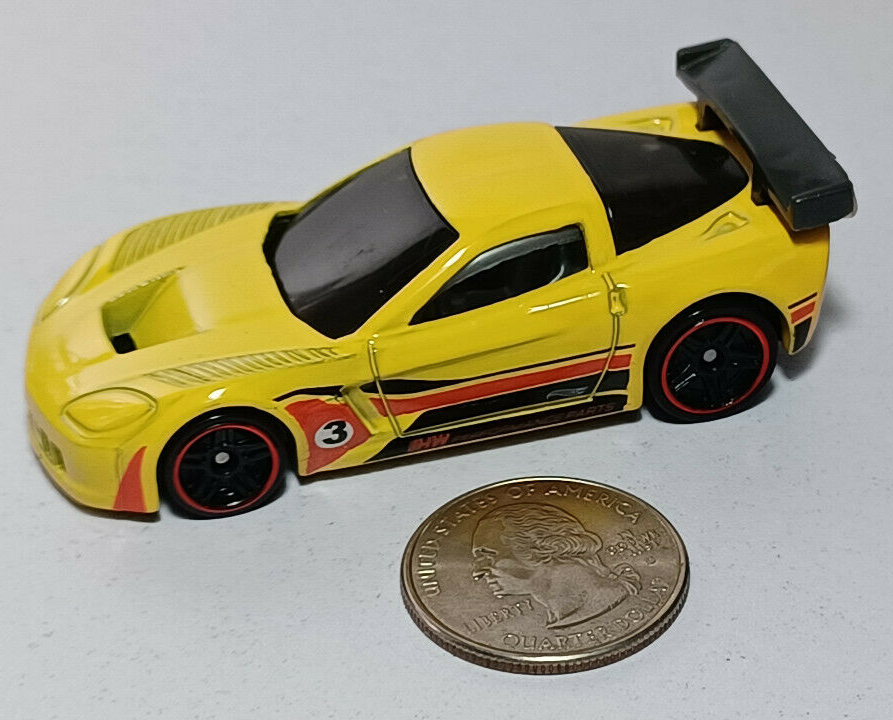 Chevy Corvette C6-R Yellow #3 Hot Wheels Rare Vintage | eBay