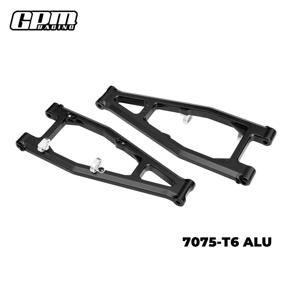 GPM 7075-T6 Alloy Front Upper Suspension Arms TRAXXAS 1/6 Funco Pro Sand Car 8S - Image 2 of 4