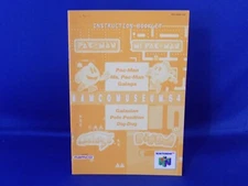 N64 Nintendo 64  Namco Museum 64 - Original Authentic Booklet Manual -Only