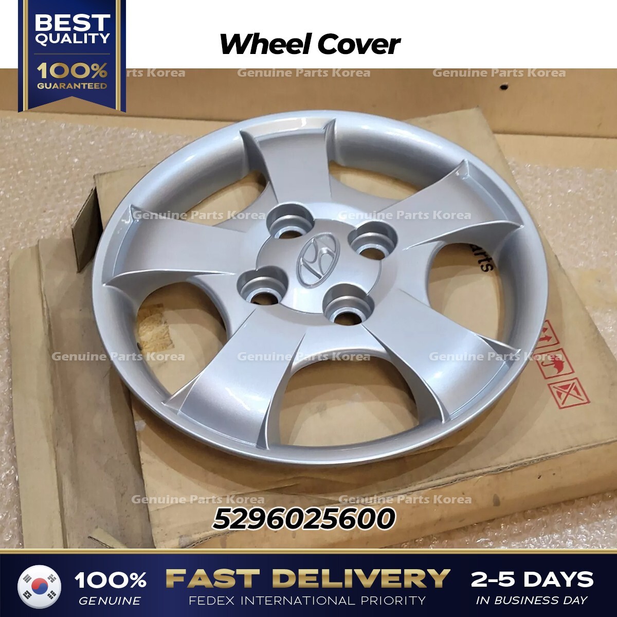 グレー目ん玉 ⭐Genuine⭐ Wheel Cover 5296025600 for Hyundai Accent Verna | eBay