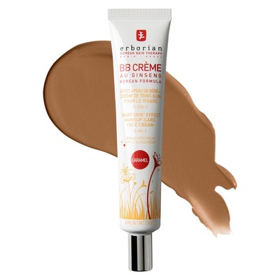 BB Cream with Ginseng, Caramel - Lightweight Buildable Coverage with SPF & Ul...