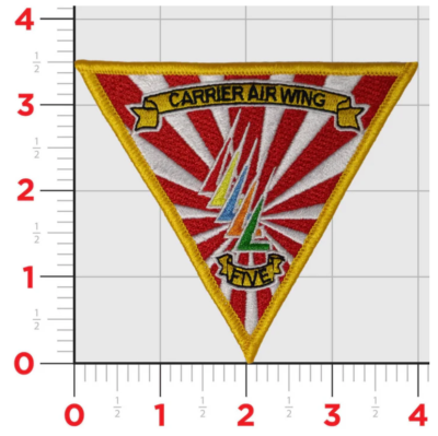 NAVY CARRIER AIR WING CVW-5 JAPAN EMBROIDERED HOOK & LOOP PATCH | eBay