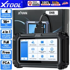 XTOOL D5S OBD2 Scanner Car Transmission ABS SRS Code Reader Diagnostic Scan Tool
