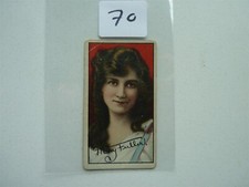 VINTAGE CIGARETTE CARD CINEMA 1935-40 MOVIE STAR MARY FULLER  NO70