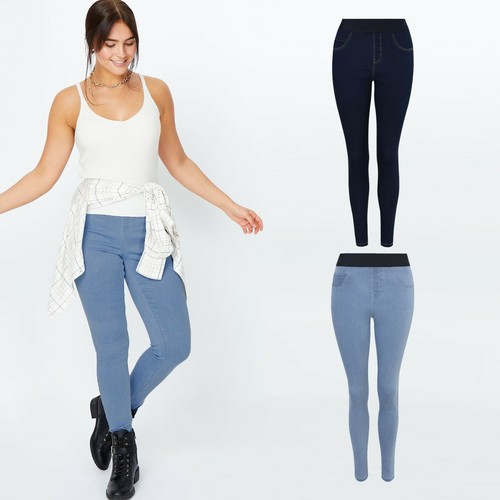 Denim Stretch High Rise Jeggings 