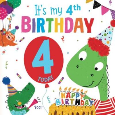 Its My 4th Birthday (Its My Birthday) - Paperback - GOOD