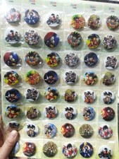 New 48pcs Cartoon Anime Brooches Lapel Pins Badge on Backpack Accessories 30 MM