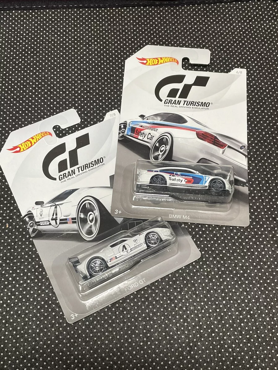 Hot Wheels Lot 2x BMW M4 6/8 Gran Turismo / Ford GT 7/8 Gran Turismo Z42