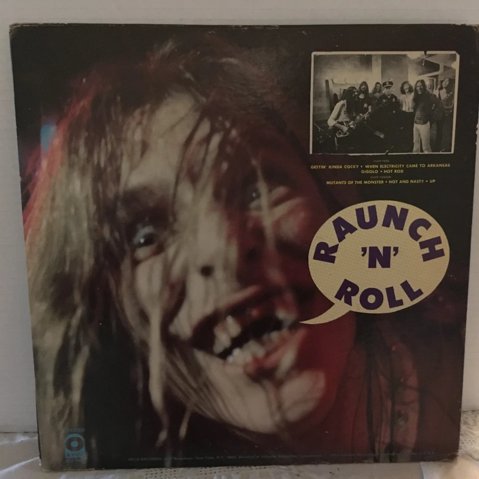 Black Oak Arkansas Raunch N Roll Live LP OG 1973  ATCO SD 7019 Foto 2 de 4