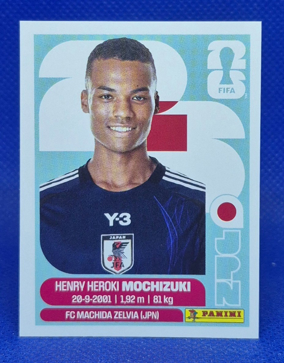 2026 Panini FIFA World Cup Sticker Henry Heroki Mochizuki #JPN 3 - Japan