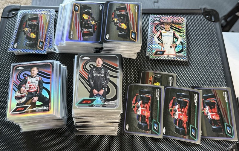 2024 Topps Chrome F1 Formula 1 Random Bulk Lot ~2lb