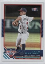 2017 USA Baseball Stars & Stripes Longevity Holofoil 33/99 Zach Martinez #61 0f8