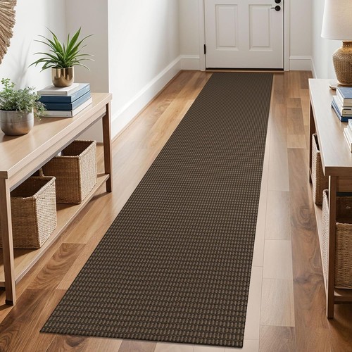 Tappeto Runner Lavabile Antiscivolo 2x6 piedi Fondo Gomma Boho Cotone Corridoio Cucina - Foto 59 di 109
