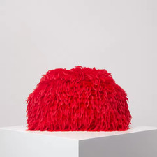 Women  s Furry Faux Fur Purse