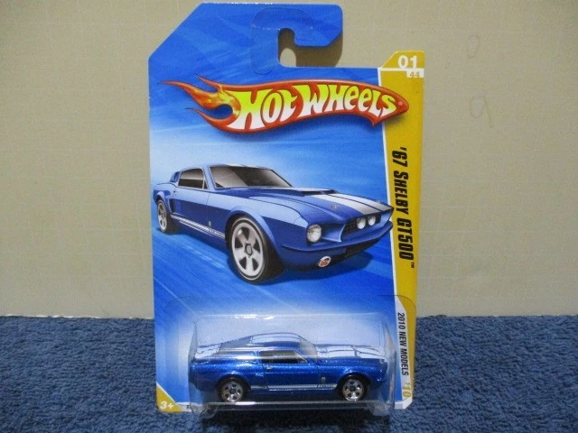HOT WHEELS 2010 NEW MODELS SERIES, '67 SHELBY GT-500. #01/44 - image 2 of 2