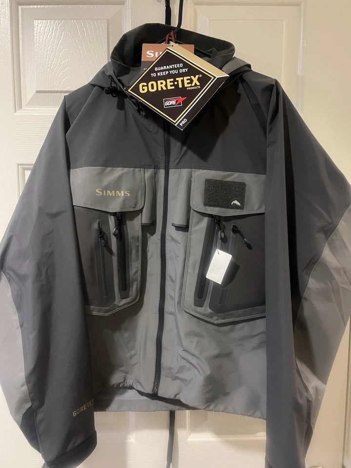 Simms G4 Men's Goretex Pro Fishing Hooded Jacket Medium - Image 3 of 4