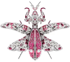 Piececool 3D Metal Model Kits, Mini Mantis-Metal Building DIY Assembling