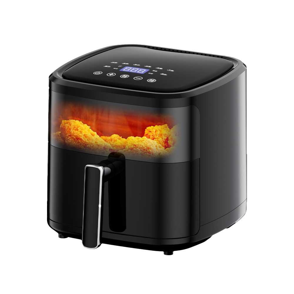 Friteuse sans huile LVTETIA BW-3021D 1350W au design moderne et finitions inox