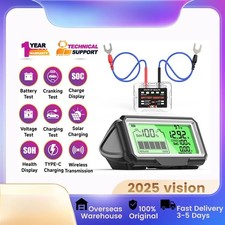 Battery Tester 12V Battery Health Analyzer Monitor Head-Up Display SOH SOC Test
