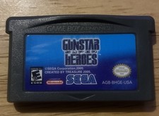 Gunstar Super Heroes (Nintendo Game Boy Advance GBA, 2005) Authentic - Cart Only