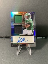 La'Mical Perine 2020 Obsidian Rookie Patch Auto /150 RC #RJI-35 Jets
