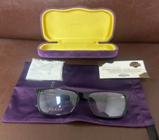 Gucci Eyeglasses GG-0424O 005 Black AUTHENTIC
