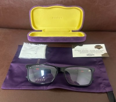 Gucci Eyeglasses GG-0424O 005 Black AUTHENTIC