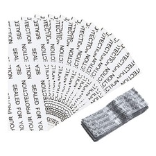 1000Pcs Shrink Bands, 75 28mm PVC Clear Perforated Shrink Bands