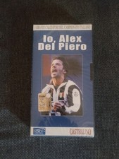 Io, Alex Del Piero VHS Castellino Edirore Logos tv  - Sigillata Da Collezione 