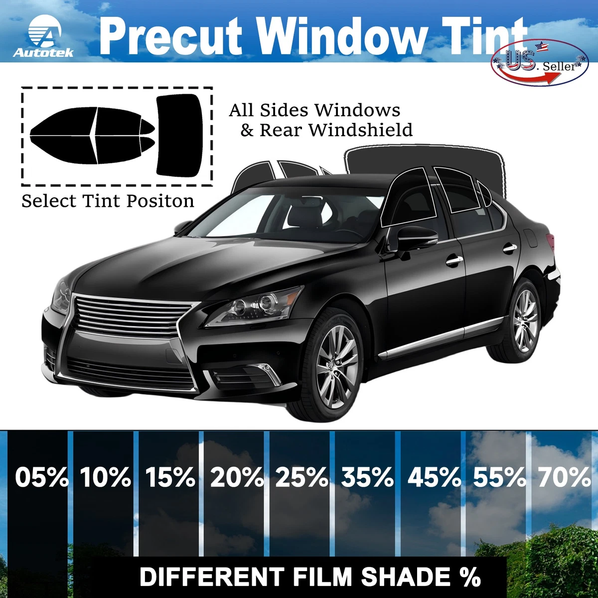 Window Tints for Lexus LS460 for sale | eBay