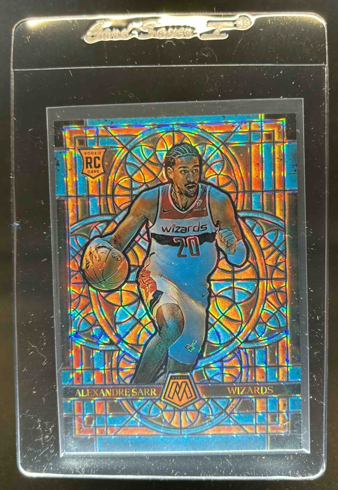 2024-25 Mosaic Alexandre Sarr Stained Glass RC Rookie #25 Wizards