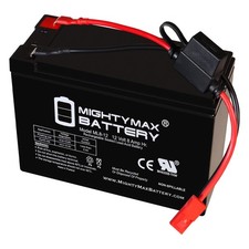Mighty Max 12V 8Ah F1 SLA Replacement Battery Compatible With Quad/ATV Ride On