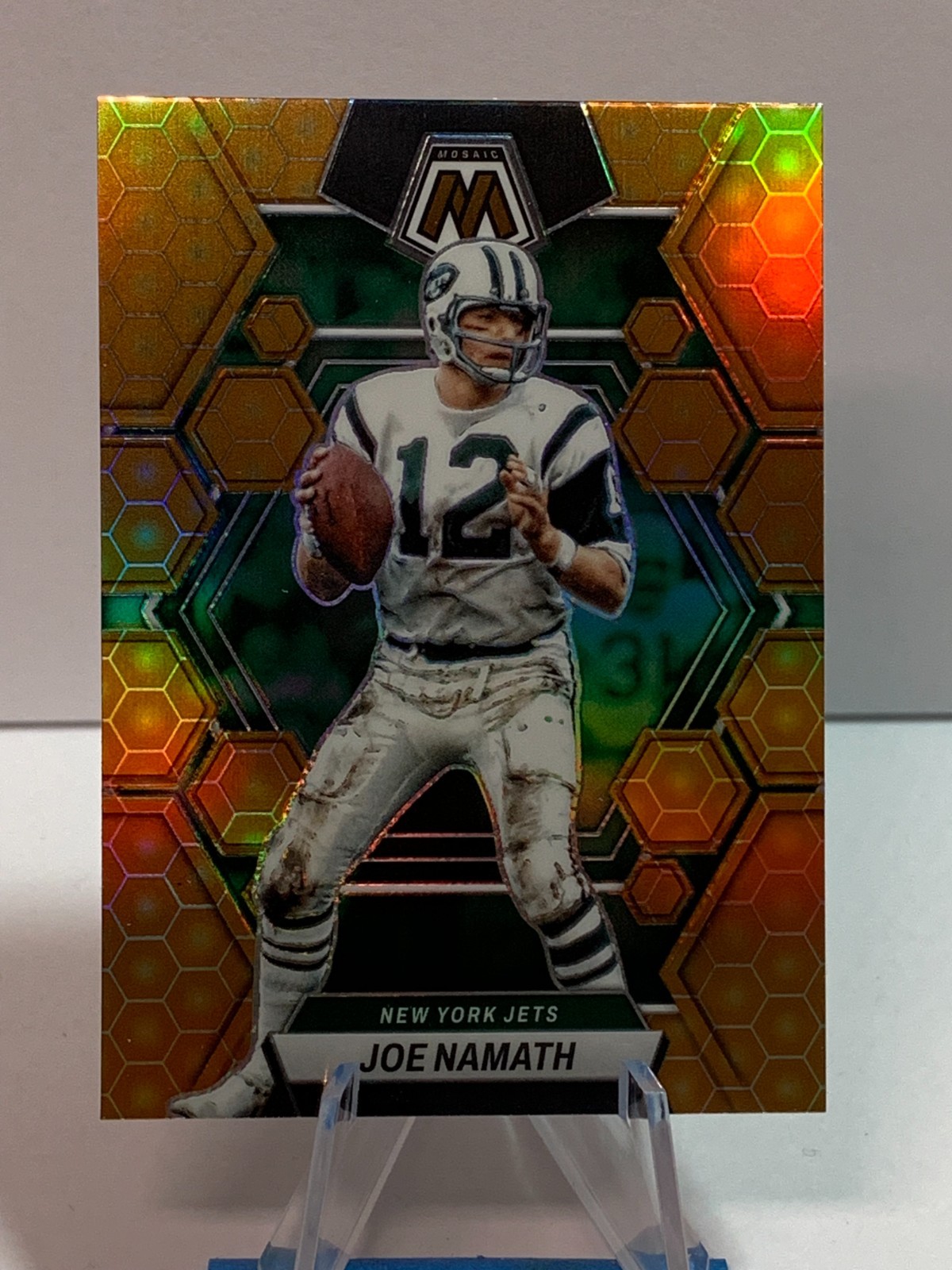 2023 Panini Mosaic Honeycomb #79 Joe Namath CASE HIT SSP New York Jets