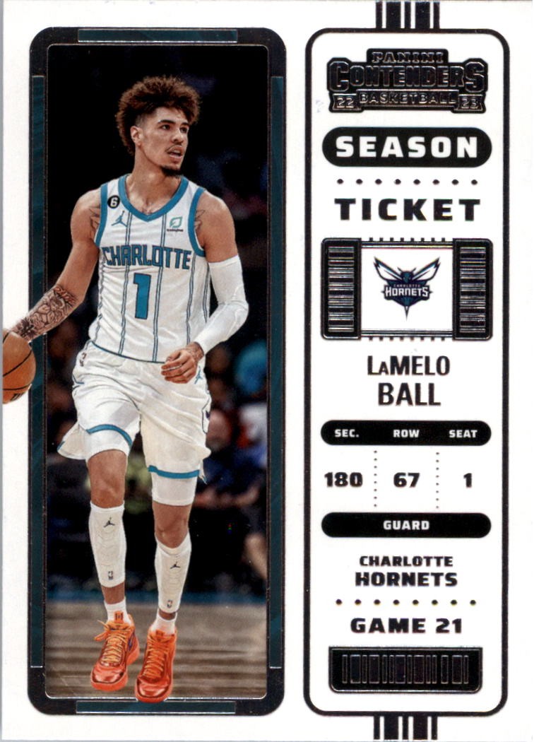 2022-23 Panini Contenders Retail #72 LaMelo Ball - BSK