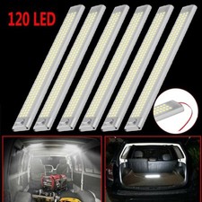 120LED Car Interior Strip Lights 12V Bar Light for Car Van Caravan Boat Home Bus