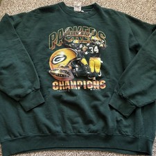 Vintage 90  s Green Bay Packers Crewneck Sweatshirt Men  s Size 5XL